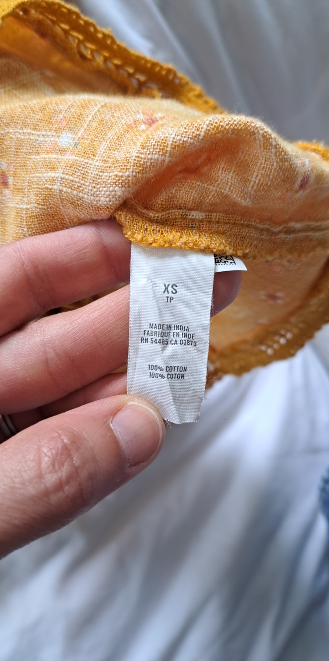 Aerie Golden Yellow Cami Romper Size XS - Boho Festival - Picture 12 of 12